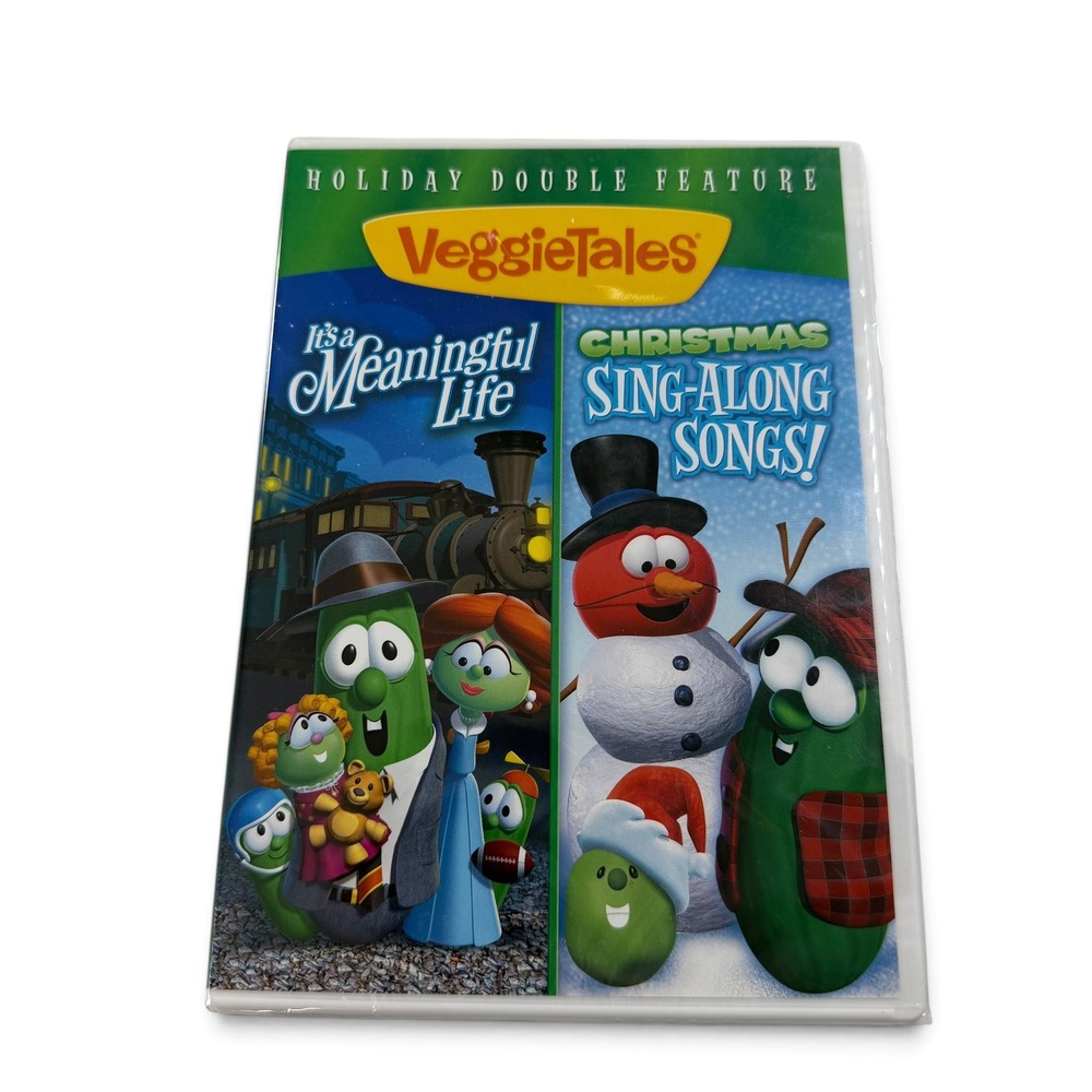 VeggieTales Holiday Double Feature DVD Meaningful Life Christmas Sing Along